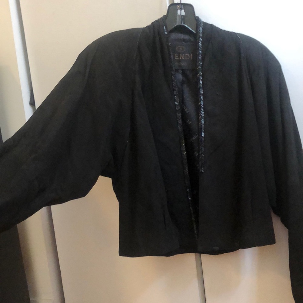 Fendi Vintage Suede jacket - Picture 6 of 6